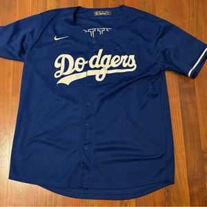 dodgers baseball jersey